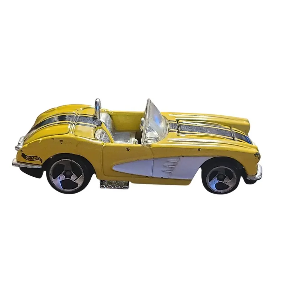Hotwheels - 58 Corvette - Yellow Circa 1994 Excellent Condition.